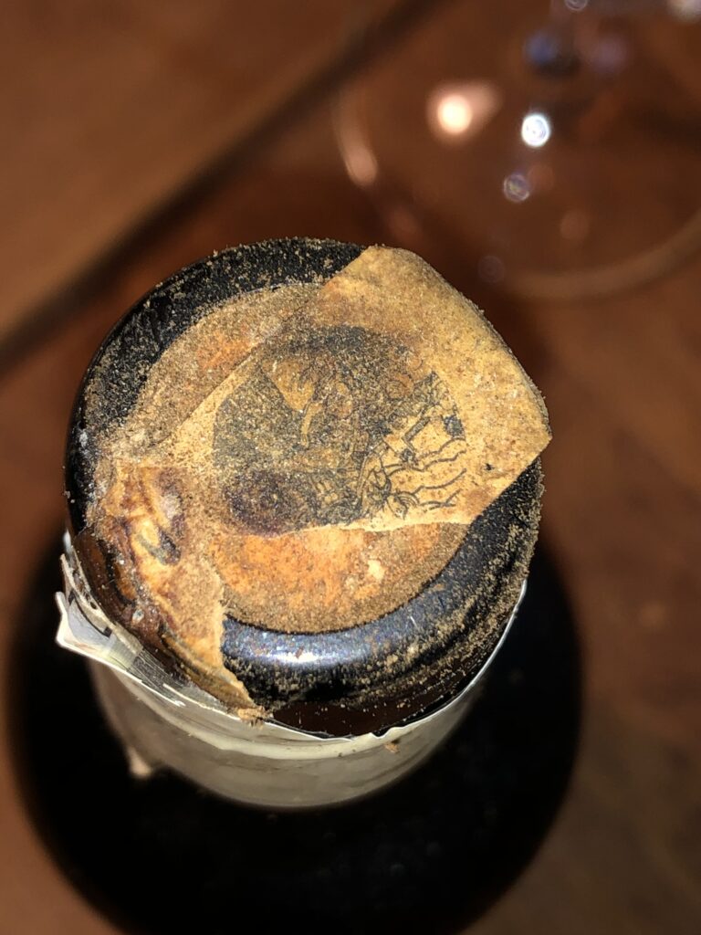 botella de barbadillo saca de invierno de 1999 de la colección de doñana
