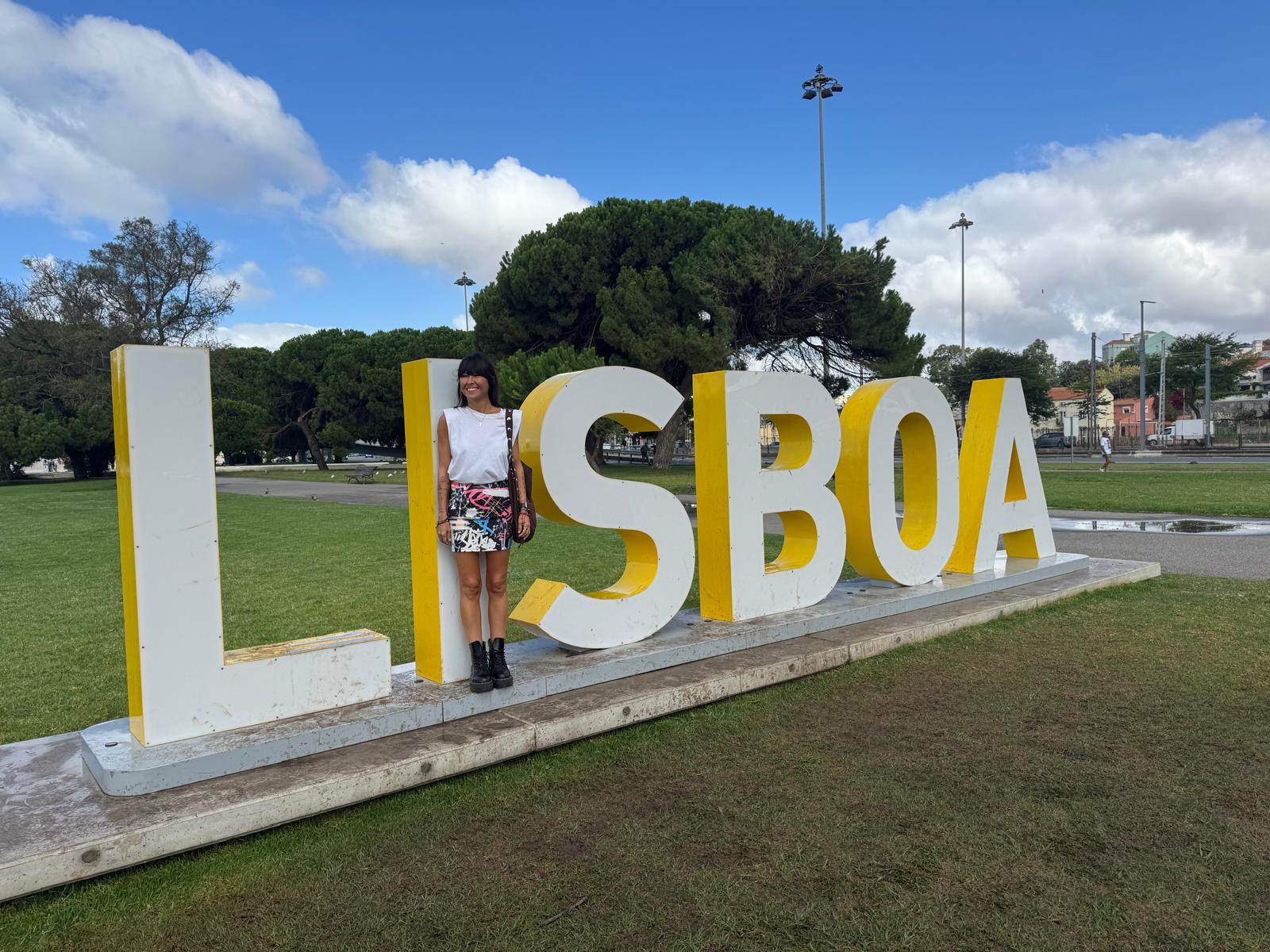 lisboa vista del parque de belem