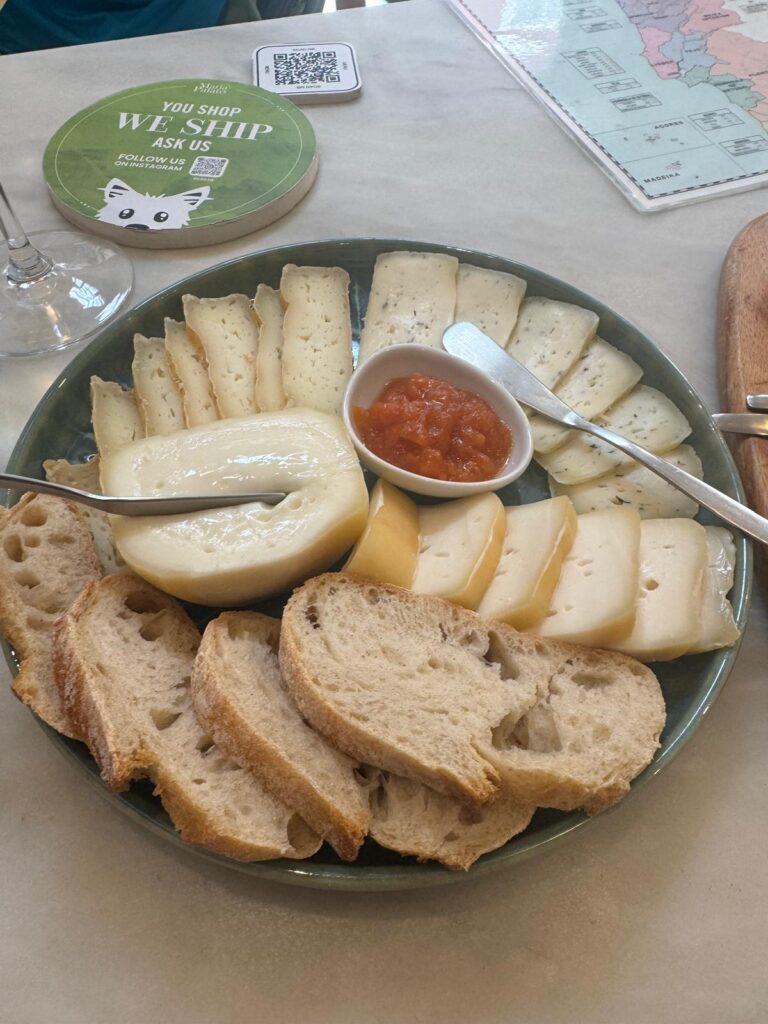 Los quesos portugueses suelen ser cremosos y de vaca