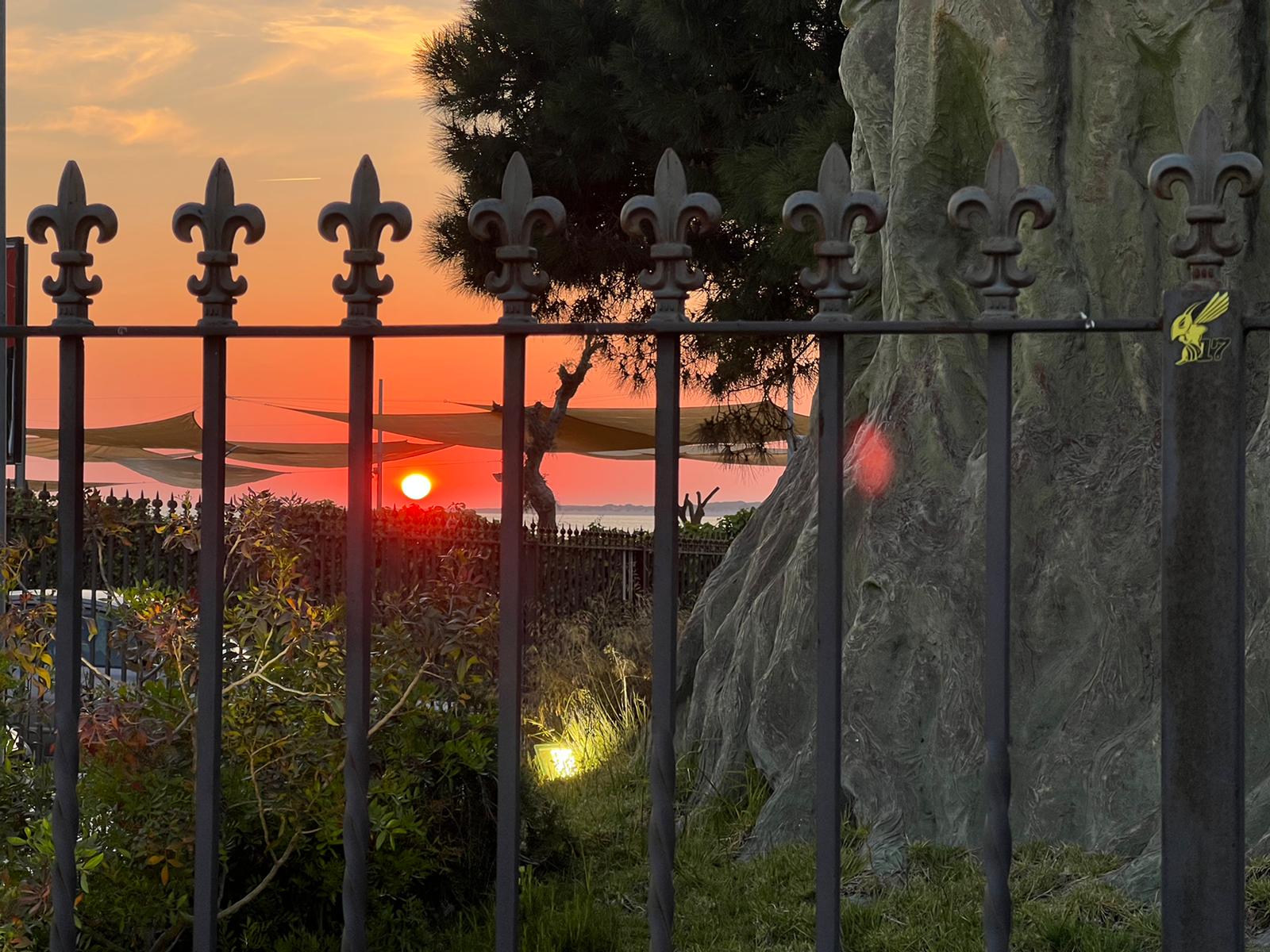 Atardecer desde la cuesta de Belén en Sanlúcar de Barrameda