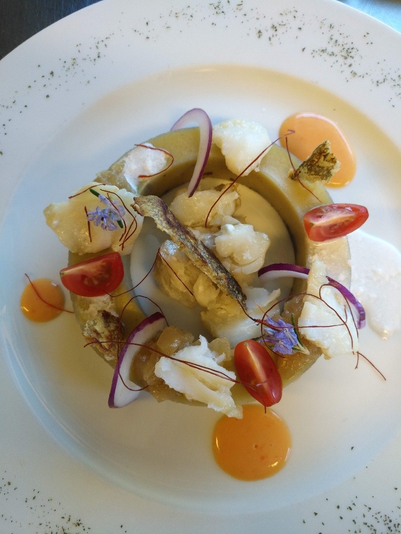 Receta: Mangú con Bacalao de autor