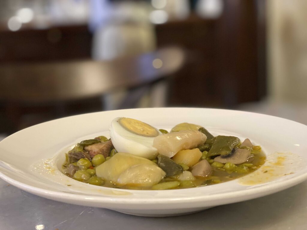 la menestra de verdura del café central de gijon es una autentica delicia