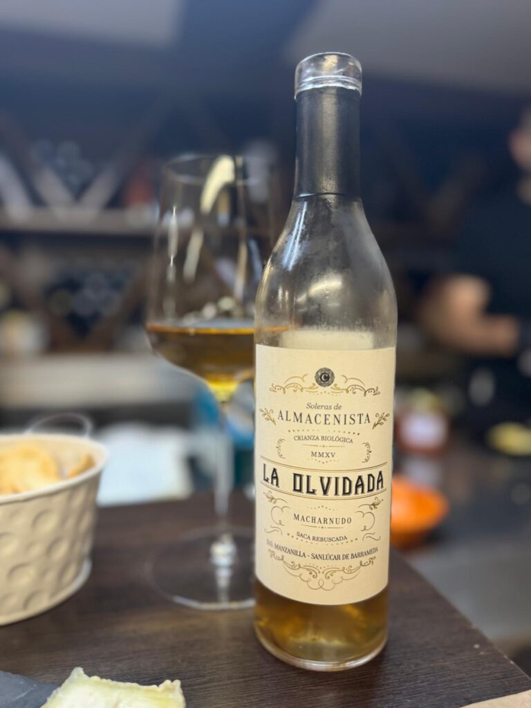 la olvidada, manzanilla de almacenista en Las Rias Xixón