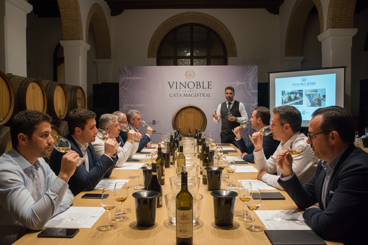 cata de vinos en vinoble jerez