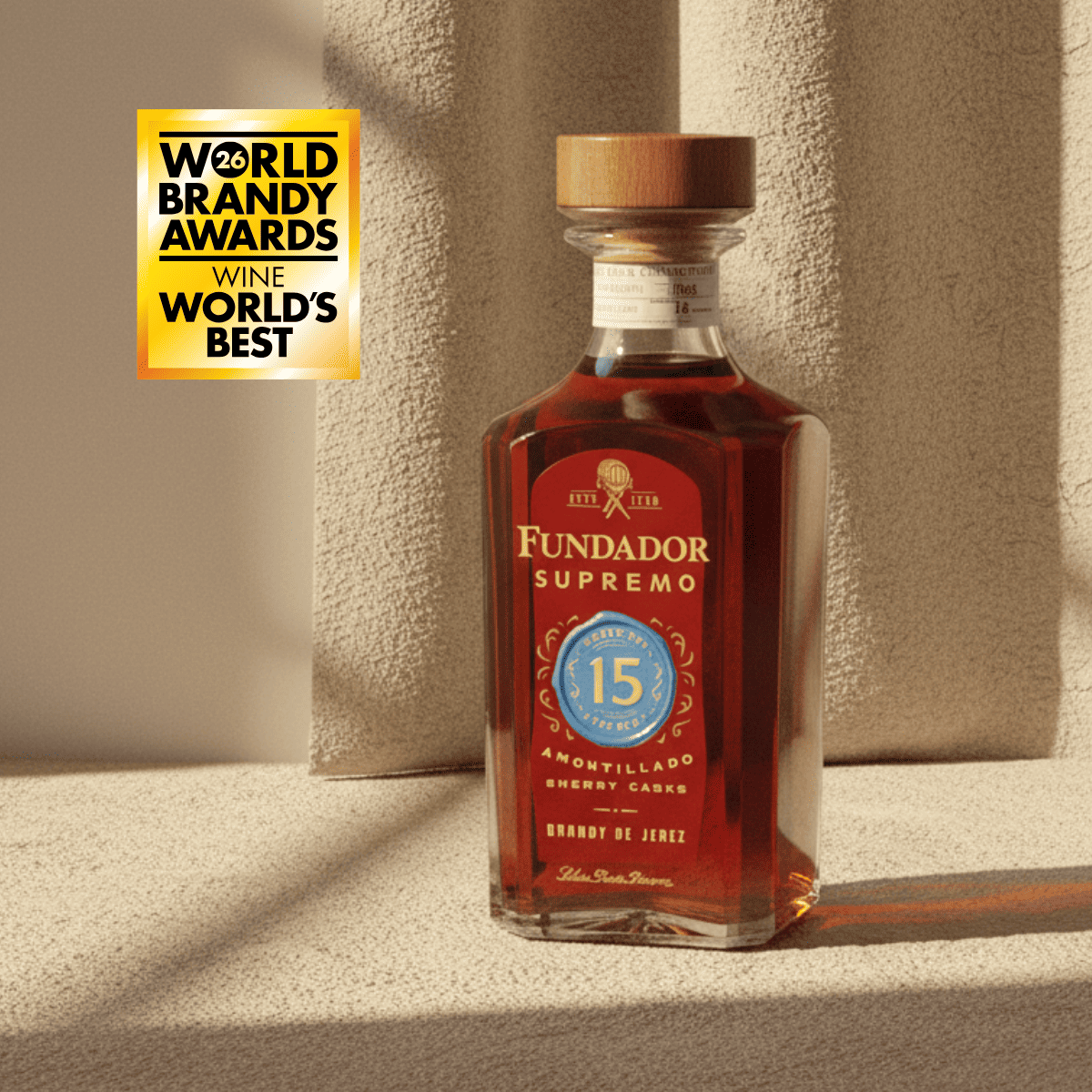 Mejor Brandy del Mundo 2026 en los World Brandy Awards