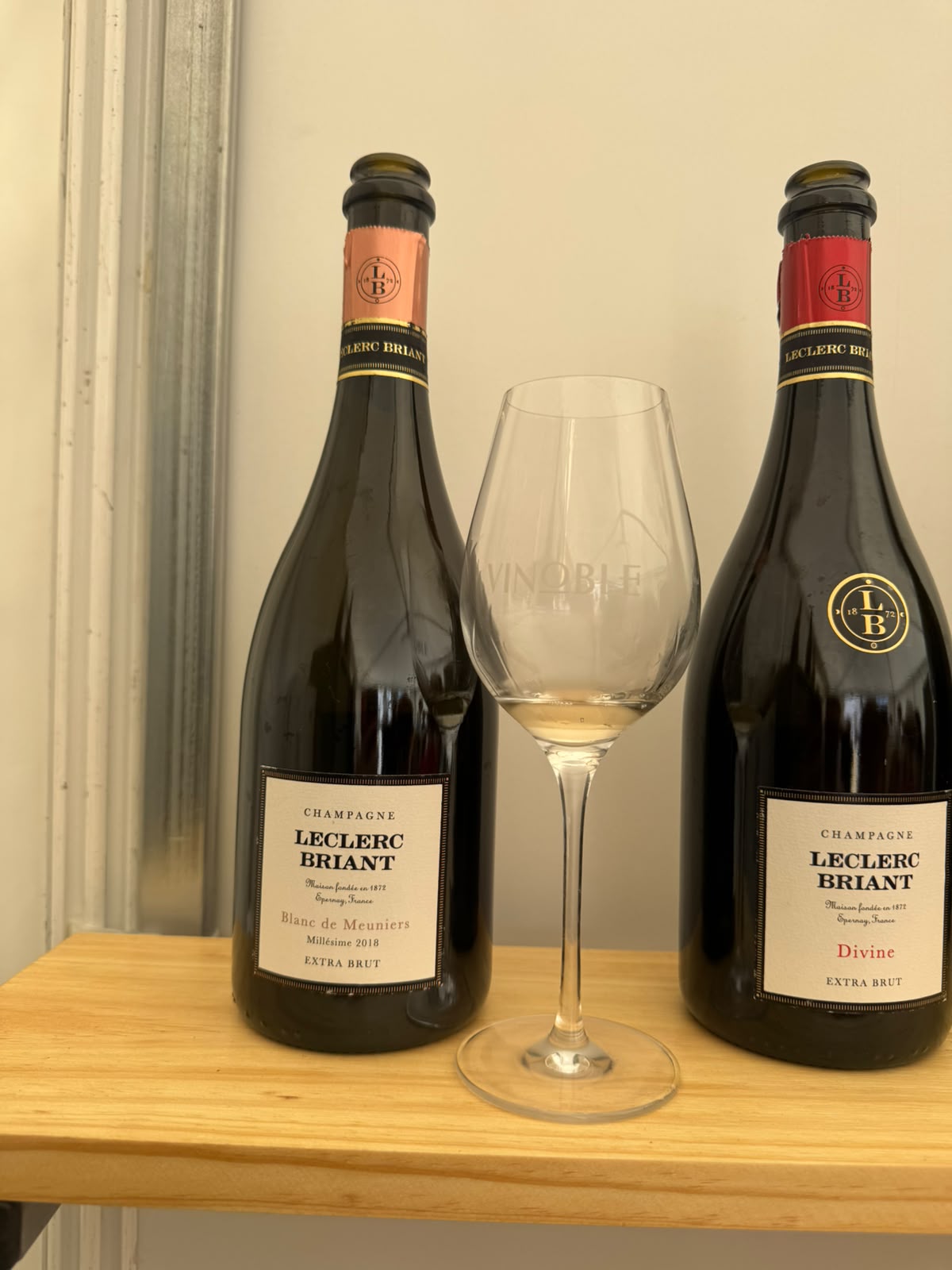 Champagne Lecrerc Briant biodinamico